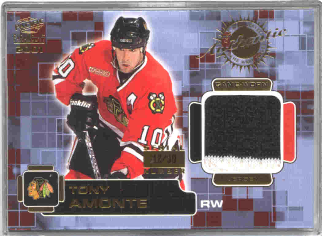 2000-01 Paramount Jersey and Patches #2 Tony Amonte