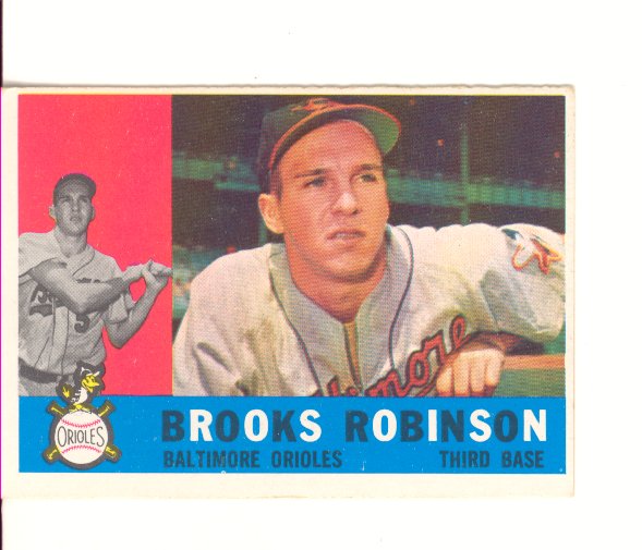 1960 Topps #28 Brooks Robinson front image