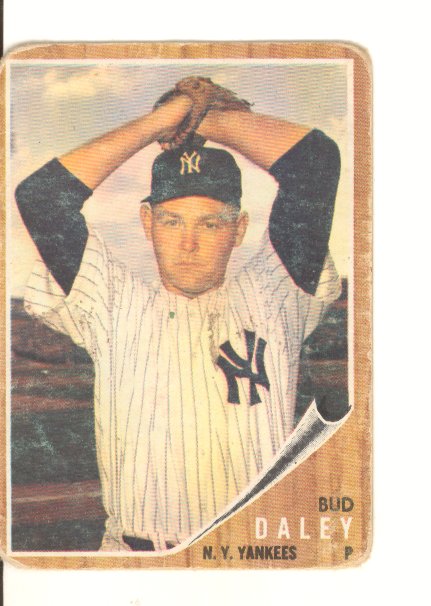 1962 Topps #376 Bud Daley