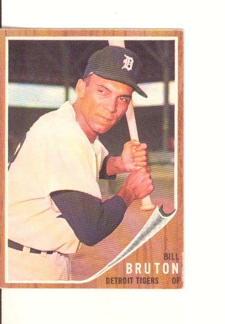 1962 Topps #335 Bill Bruton