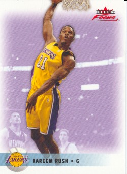 2003-04 Fleer Focus Numbers Decade #110 Kareem Rush