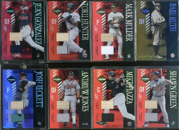 2003 Leaf Limited TNT Prime #148 S.Green Dgr A Bat-Jsy