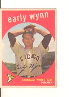 1959 Topps #260 Early Wynn UER/1957 Cleevland