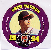 1994 King-B Discs #18 Greg Maddux