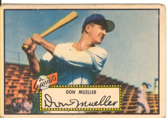 1952 Topps #52 Don Mueller