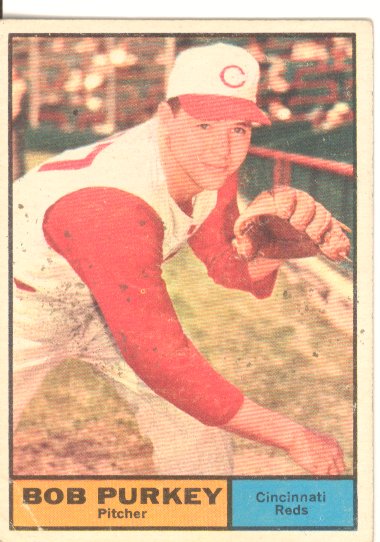 1961 Topps #9 Bob Purkey