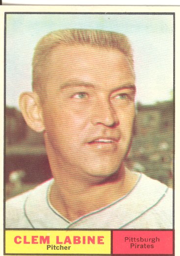 1961 Topps #22 Clem Labine