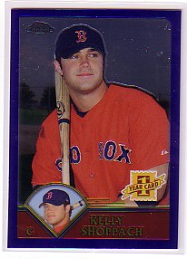 2003 Topps Chrome Traded #T178 Kelly Shoppach FY RC
