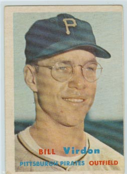 1957 Topps #110 Bill Virdon