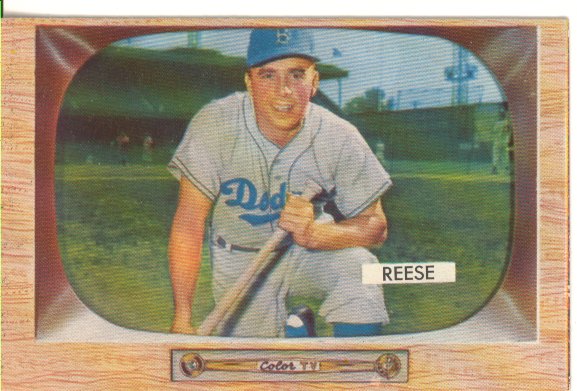 1955 Bowman #37 Pee Wee Reese