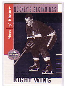 2002-03 UD Piece of History Hockey Beginnings #HB4 Gordie Howe