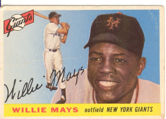 1955 Topps #194 Willie Mays