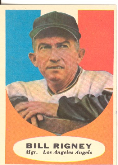 1961 Topps #225 Bill Rigney MG