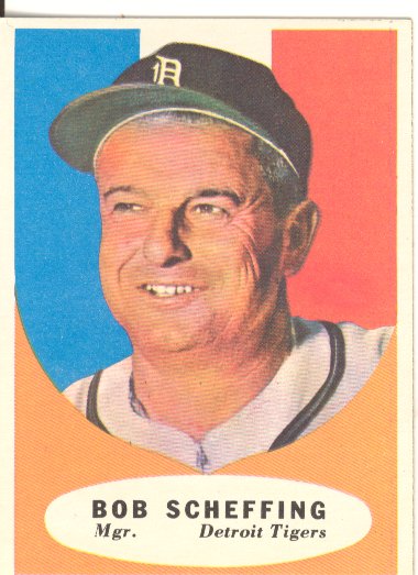 1961 Topps #223 Bob Scheffing MG