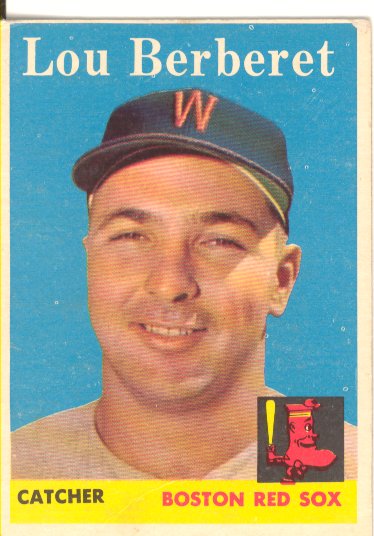 1958 Topps #383 Lou Berberet
