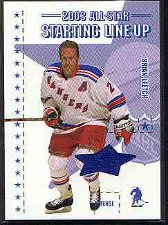 2003-04 BAP Memorabilia All-Star Staring Lineup #2 Brian Leetch