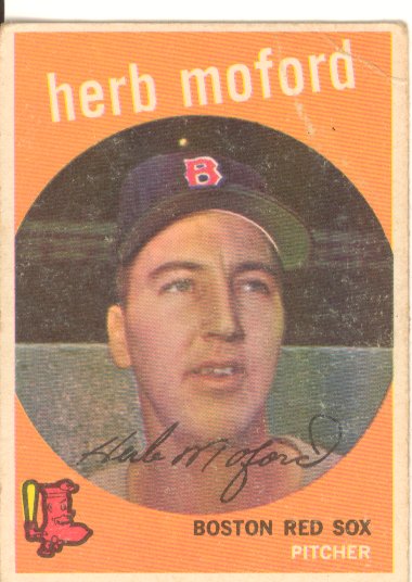 1959 Topps #91 Herb Moford RC