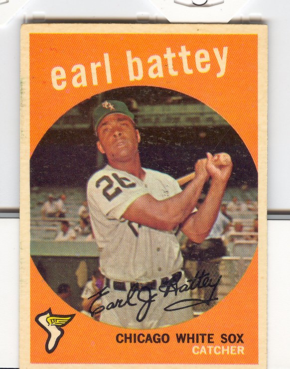 1959 Topps #114 Earl Battey