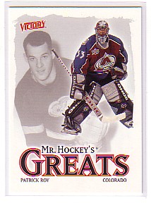 2001-02 Upper Deck Victory #396 Patrick Roy MHG