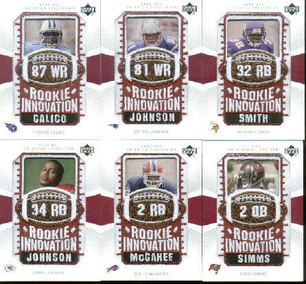 2003 UD Patch Collection #137 Willis McGahee RI RC
