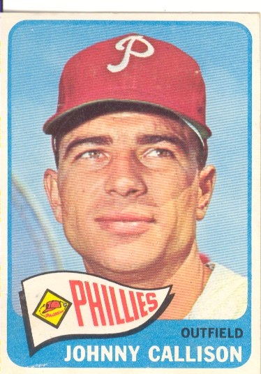 1965 Topps #310 Johnny Callison