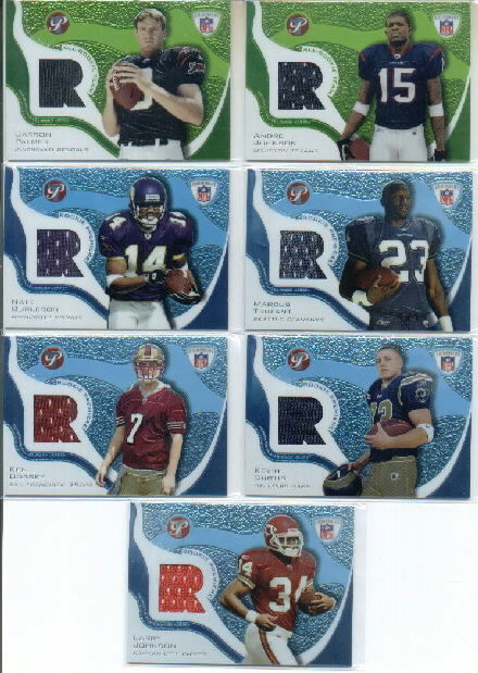 2003 Topps Pristine All-Rookie Team Jerseys #ARTCP Carson Palmer C
