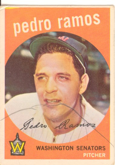 1959 Topps #78 Pedro Ramos