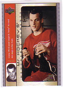2003-04 Upper Deck Mr. Hockey #GH5 Gordie Howe