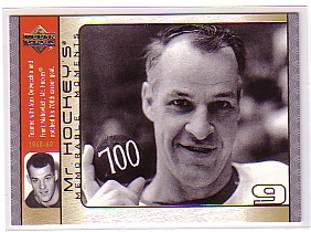 2003-04 Upper Deck Mr. Hockey #GH12 Gordie Howe
