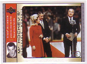 2003-04 Upper Deck Mr. Hockey #GH13 Gordie Howe