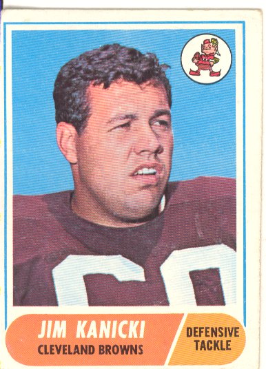1968 Topps #180 Jim Kanicki RC