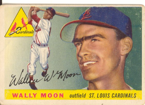 1955 Topps #67 Wally Moon