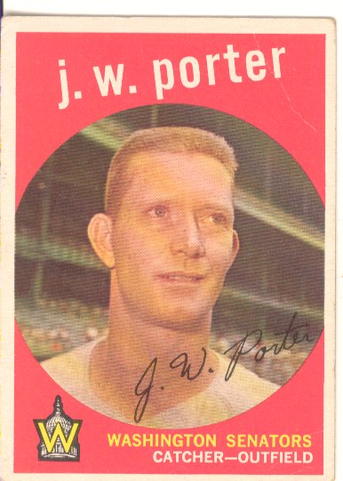 1959 Topps #246 J.W. Porter