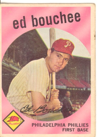 1959 Topps #39 Ed Bouchee