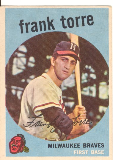 1959 Topps #65 Frank Torre