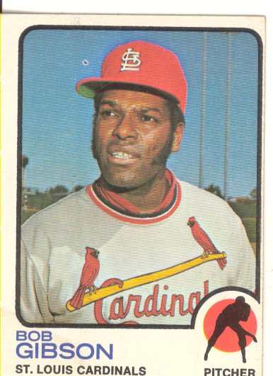 1973 Topps #190 Bob Gibson