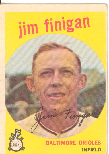 1959 Topps #47 Jim Finigan