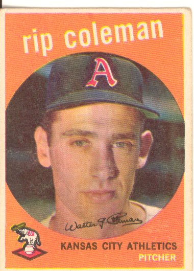 1959 Topps #51 Rip Coleman