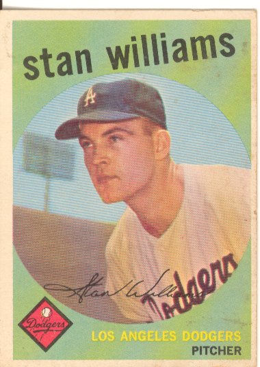 1959 Topps #53 Stan Williams RC