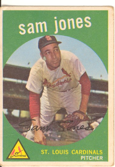 1959 Topps #75 Sam Jones