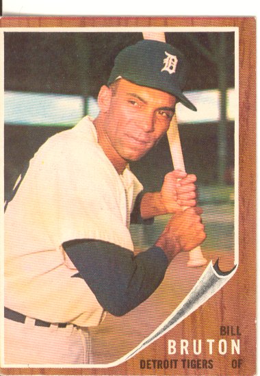 1962 Topps #335 Bill Bruton