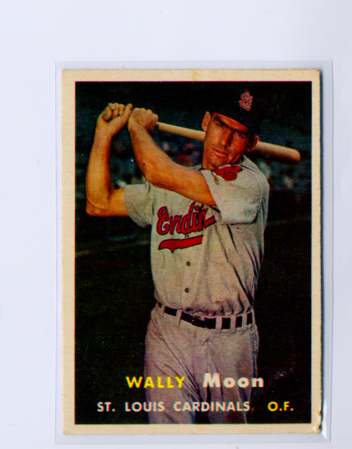1957 Topps #65 Wally Moon