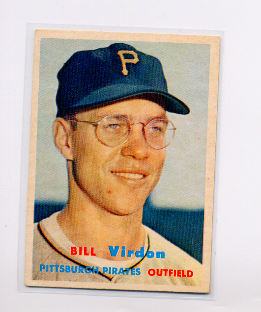 1957 Topps #110 Bill Virdon