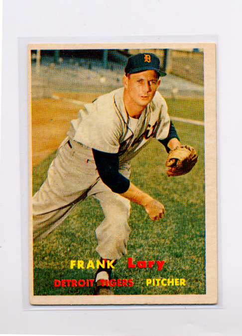 1957 Topps #168 Frank Lary