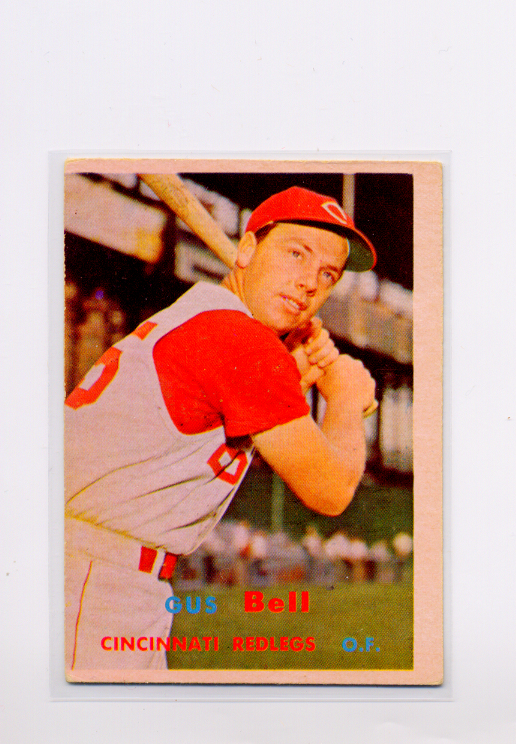 1957 Topps #180 Gus Bell