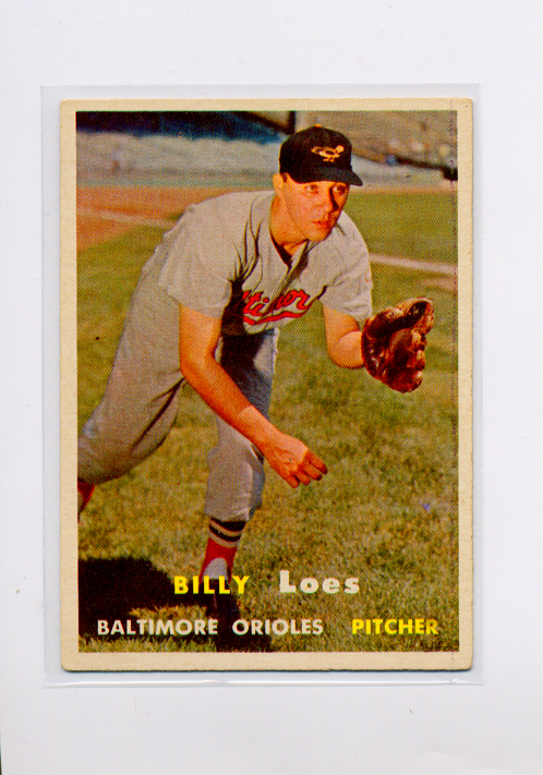 1957 Topps #244 Billy Loes