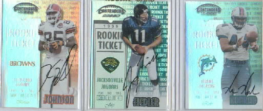 1999 Playoff Contenders SSD #167 Rob Konrad AU/1325* RC
