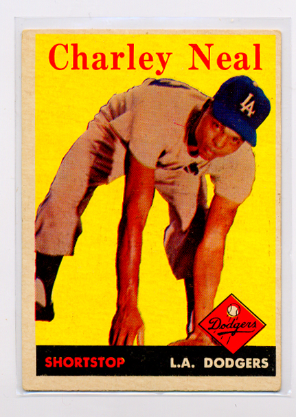 1958 Topps #16 Charlie Neal