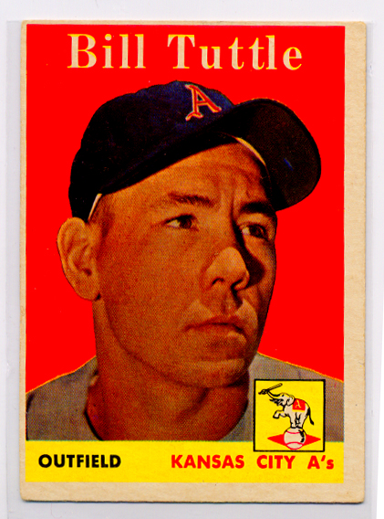 1958 Topps #23A Bill Tuttle
