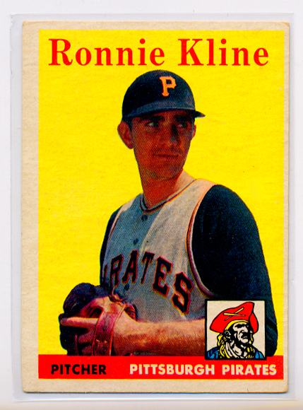 1958 Topps #82 Ron Kline